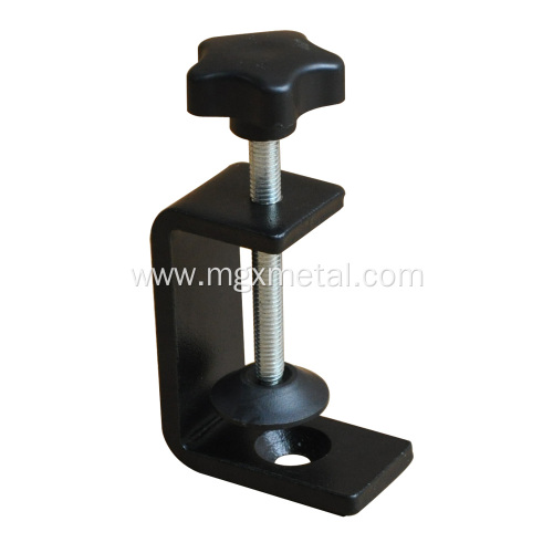 Black USB Charger Adjustable Metal Table C Clamp
